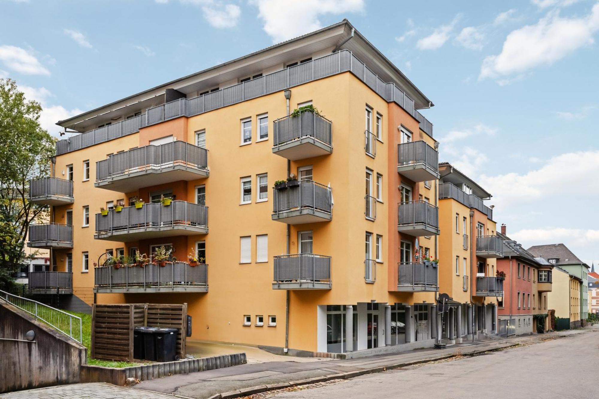 Edler Wohnraum Schwanenteich-Suite Mit Balkon, Kaffeevollautomat, Lift & Parkplatz Цвиккау Экстерьер фото